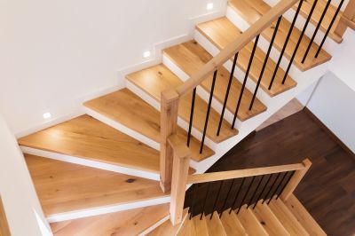 Maple Stairs Installation in Conroe, TX