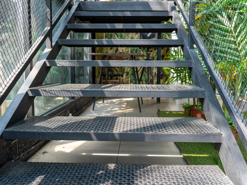 Metal Stairs Installation
