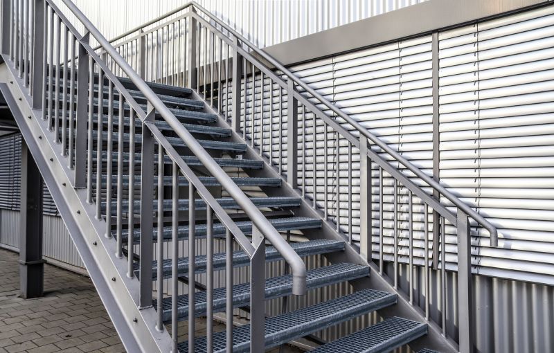 Industrial Metal Stairs